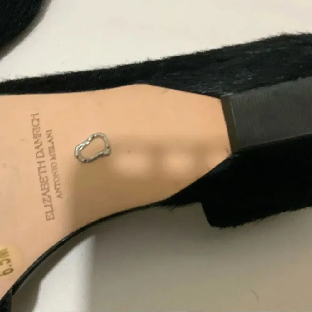 Antonio Melani x Elizabeth Damrich Gigi Pointed Toe D'orsay Dress Flats 6.5 calf